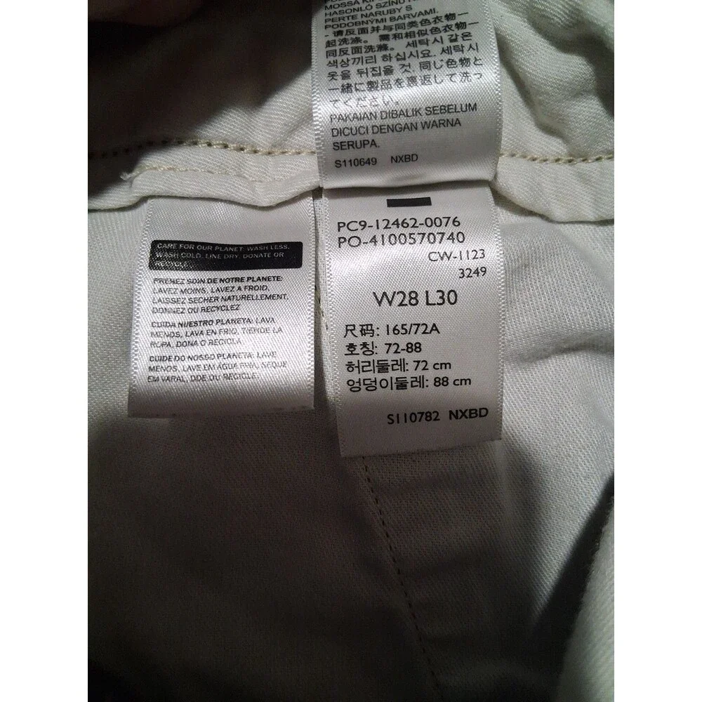 Levi’s Men’s 28x30 Cargo Camo Pants Woodland Utility Straight Leg